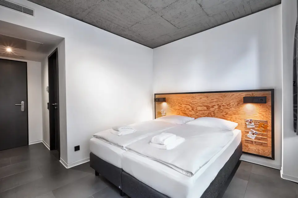 Doppelzimmer im H.ostel Münster - Offizielle Webseite