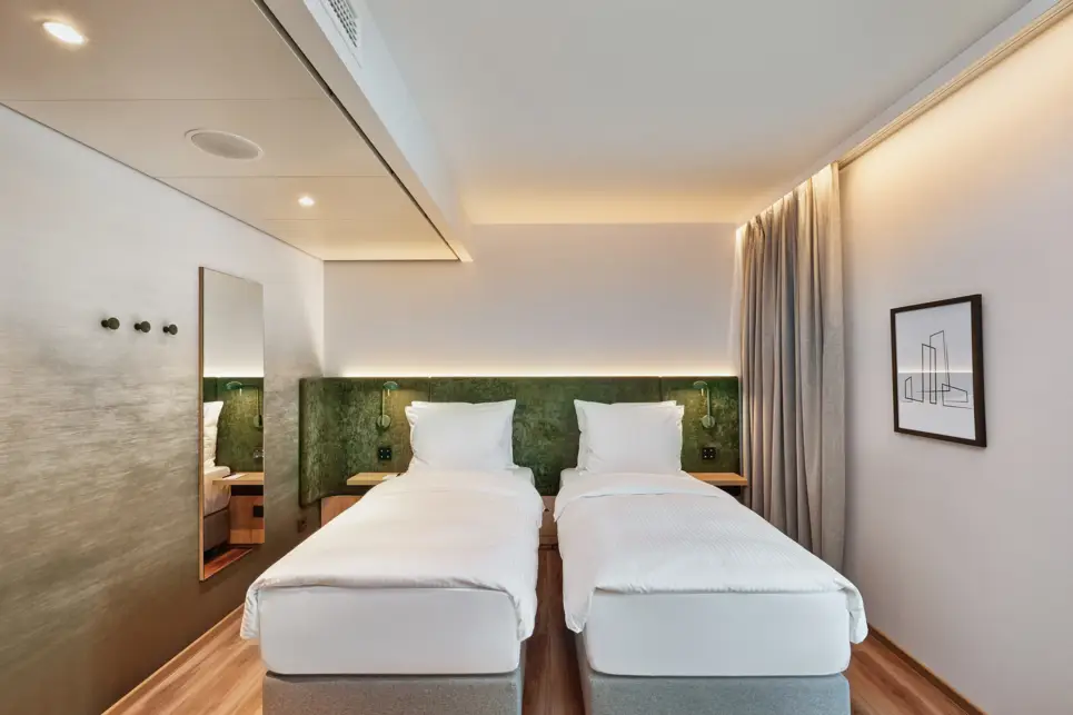 Superior Twin Zimmer im H+ Hotel Frankfurt Eschborn