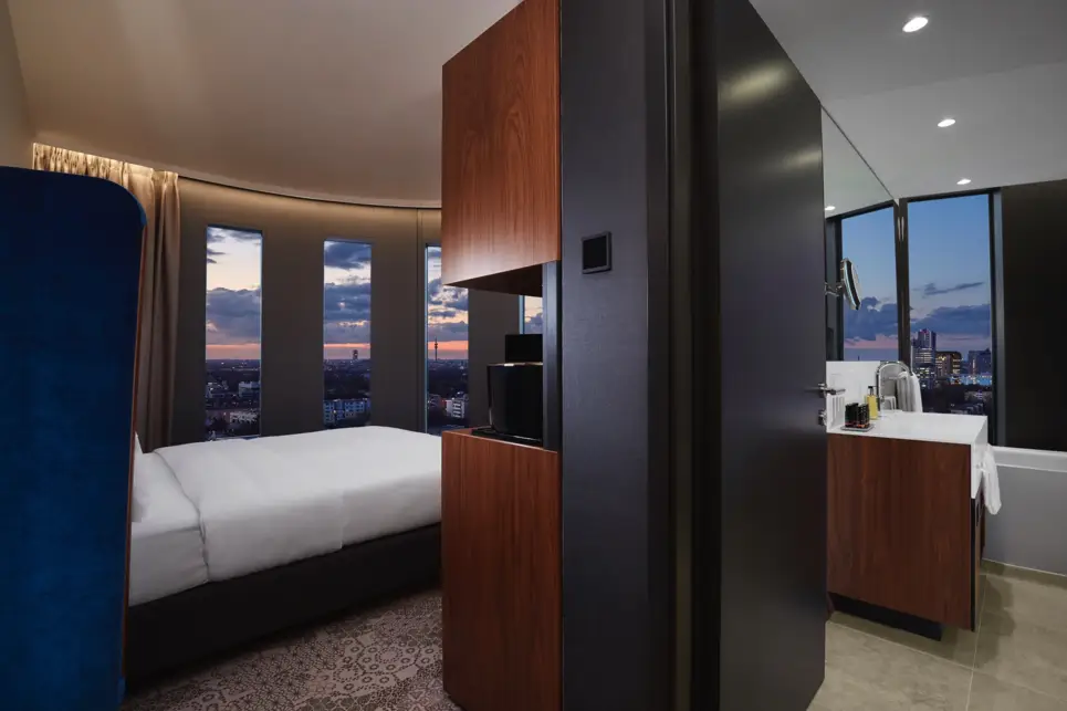 Panorama room at the Hyperion Hotel München - Official website