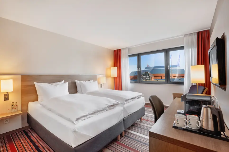 Modern hotel room - H+ Hotel Bochum - Official website