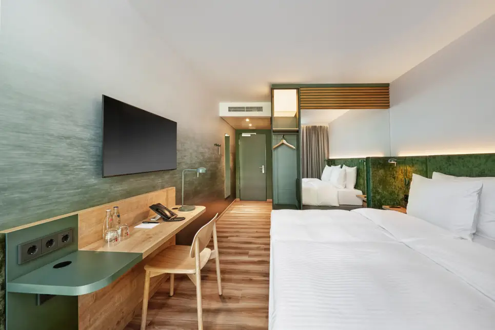 Komfort Doppelzimmer im H+ Hotel Frankfurt Eschborn