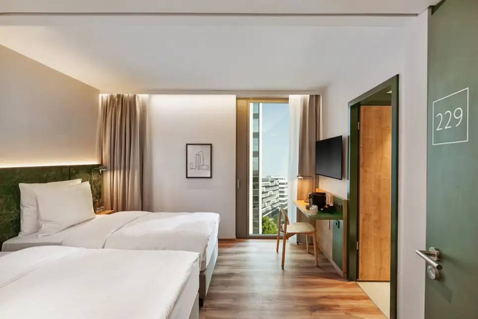 Superior Twin Zimmer im H+ Hotel Frankfurt Eschborn