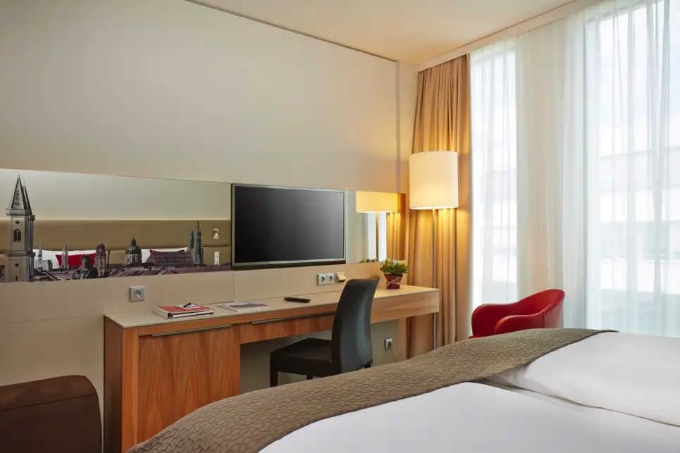 Deluxe Zimmer im H4 Hotel München Messe - Offizielle Webseite
